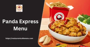 Panda Express Menu