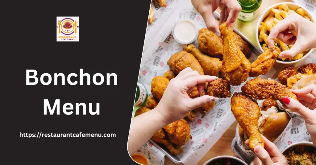 Bonchon Menu 2024