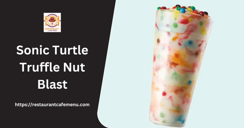 sonic Turtle Truffle Nut Blast Blast 2024