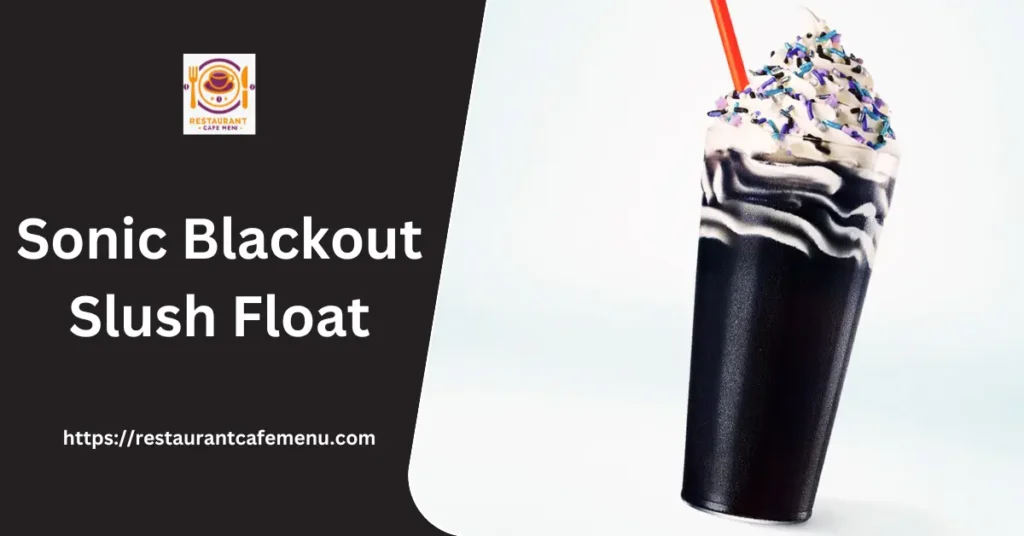 Sonic Blackout Slush Float 2024