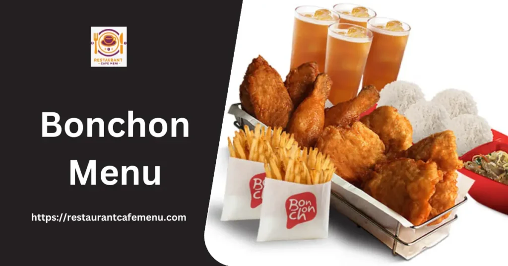 Bonchon Menu