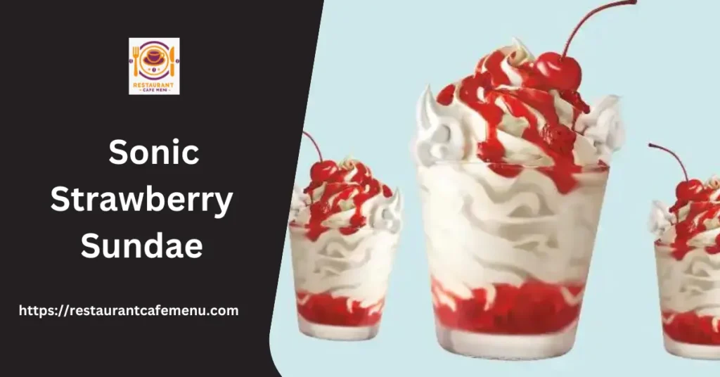Sonic Strawberry Sundae