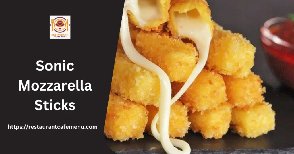 Sonic Mozzarella Sticks 2024