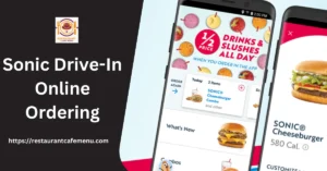 Sonic Drive-In Online Ordering