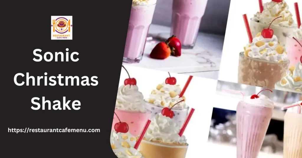 Sonic Christmas Shake 2024